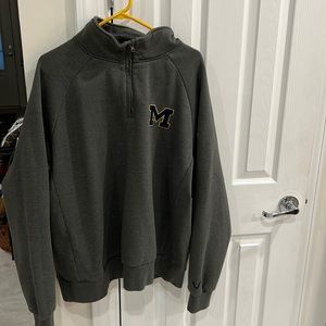 Slightly used Michigan turtleneck jacket